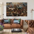 thumbnail image 3 of Pieter Bruegel The Elder The Fall of The Rebel Angels Art Poster Wall Art Poster Scroll Canvas Painting Picture Living Room Decor Home 20x30inch(50x75cm), 3 of 6