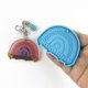 thumbnail image 2 of Rainbow Mom Keychain Resin Mold Hanging Pendant Silic Mould Diy Crafts Mold, 2 of 3