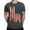 Grey, variant on snowsong Men's Retro Casual Short Sleeve Men's T Shirt Round Neck American Independence Day Print Mens Shirts Summer Tops T Shirts For Man Black L