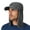 Dark Gray, variant on Outdoor Climbing Sun Hat Fishing Hat Neck Flap Wide Brim Packable Gardening Beach Cap