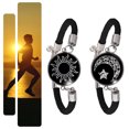 thumbnail image 4 of Pulsera Luminosa 2 Piezas Acero Inoxidable para Mujeres Y Hombres Regalo El Día San Valentín, 4 of 9