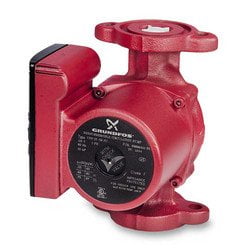 Grundfos Pumps 1/25 HP 3 SPEED SUPER BRUTE CAST IRON FLANGED CIRCULATOR WITH CHECK VALVE 59896341REPLACES UPS15-42FC 59896295 & UPS15-42F 59896178 & 59896268 UP15-42FC UPS20-42