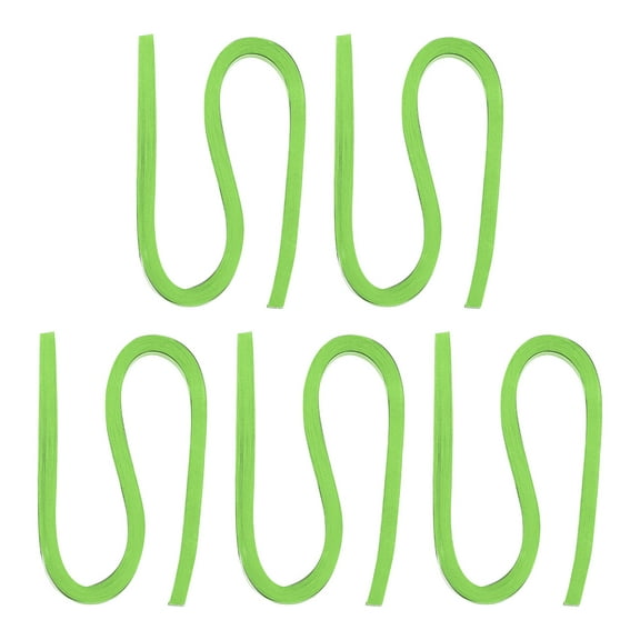 Quilling Strips Paper 300pcs 5mm 54cm Origami Paper Quilling Strip for Art DIY Craft Christmas Metallic Green