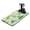 Frog and, variant on Exotic Coffee Station Mat - Vintage Rustic Floral Design, Multi-Functional Absorbent Non-Slip Kitchen Mat (15.7 x 23.47 Inch)
