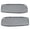 Smoky, variant on CROSSDESIGN Headlight Bumper Lamps Cover Chrome Fit for GMC Sierra Yukon 1999-2007 Pair Left + Right Chrome Clear