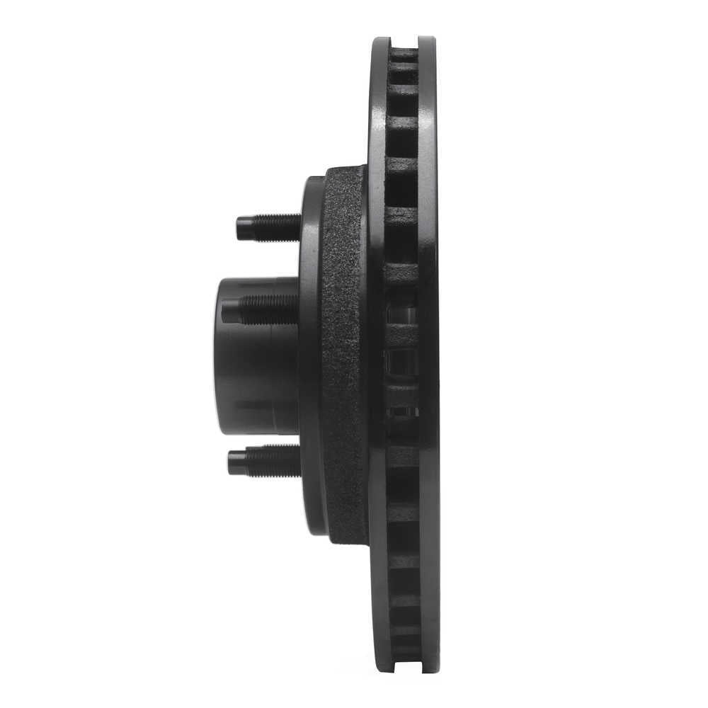 Dynamic Friction Company 633-55000R DFC Brake Rotor - Drilled And Slotted - Black