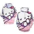 thumbnail image 5 of HELLO KITTY Hoodie with Pocket Anime for Men Women Couple Gift, 5 of 7
