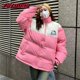 thumbnail image 1 of Chaqueta de algodón con dibujos animados de Hellokittys, abrigo cálido y suelto, estilo de pareja, lindo gatito, regalo, Invierno, 1 of 4