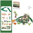 thumbnail image 3 of Juguete de estacionamiento de pista para niños, construcción de automóviles, interior, Rail de carreras, coche, parque de coches multicapa, niños, niñas, regalos de navidad, 3 of 4