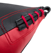 UFC Leather Speed Bag - Large 10 x 7 Black/Red - Elite Striking Tool for Precision, Speed & Rhythm - Trusted by Boxers and MMA Athletes Worldwide