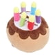 thumbnail image 4 of Juguete de pastel de cumpleaños para perro, vela de felpa, juguete para pastel de cumpleaños, juguete para masticar con chirriador para perros, 4 of 12