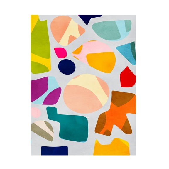 Trademark Fine Art Ana Rut Bre Summer cut outs Canvas Wall Art