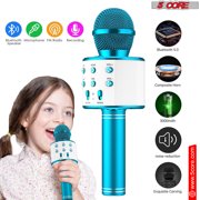 5 Core Microphone Wireless Karaoke Mic With Speaker 3 in 1 Portable Bluetooth Microfono Inalambrico