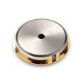 thumbnail image 2 of Violin Humidity Temperature Digital Round Guitar Thermometer Hygrometer for Instrument Care(Golden,4cm in diameter), 2 of 5