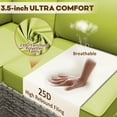 thumbnail image 2 of Yalissey Outdoor Replacement Cushions for Patio Furniture,Water-Resistant Sofa Cushions for Rattan Wicker Sectional Patio Conversation Sets,14-Piece Outdoor Couch Cushions Patio Sofa,Grass Green, 2 of 7