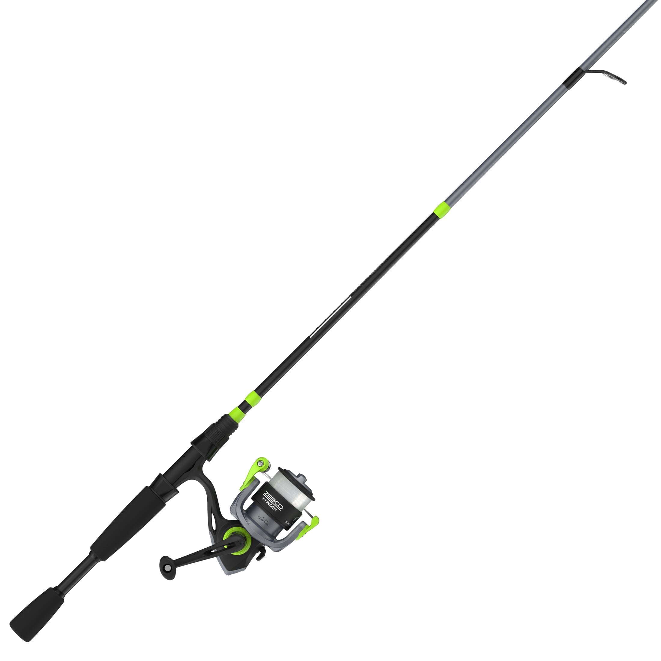 Zebco 33 Micro Adventure Trigger Spincast Reel and Fishing Rod