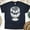 Navy, variant on Faith Over Fear T-Shirt, Dove Christian Bold Graphic Tee, White, Size S