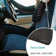 SeatGuard Terry Cloth Universal Car Seat Cover Soft and Warm Dual