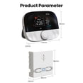 thumbnail image 4 of Thermostat,Voice App Compatible With App Compatible Wifi Temperature With And Compatible With Temperature App Dsfen Moweo Iuppa Qinquan Havou, 4 of 6