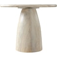 thumbnail image 4 of Meridian Furniture Cosenza Table à Manger en Béton Intérieur/extérieur Travertin 36 Pouces, 4 of 8