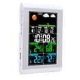 thumbnail image 1 of Digital Weather Clock, Weather Clock Clear Display Practical  for Indoor Outdoor, 1 of 7