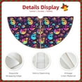 thumbnail image 3 of Defioc mushroom Skull star for Christmas Tree Skirt Snowman Xmas Tree Skirt Farmhouse Christmas Decorations Tree Mat for Holiday Party Decor-30", 3 of 6
