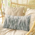 thumbnail image 4 of Sage Green Vintage Pillow Covers, Linen Long Throw Pillow Case, Stripes Painting Retro Abstract Art Holiday Pillow Protector Decorative Cushion Cover for Living Room/Bedroom 24" x 36", 4 of 8
