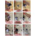 thumbnail image 5 of 1pc Glow In The Dark ABS Wall Clock,Creative Solid Hanging Clock For Home, 5 of 5