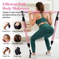 thumbnail image 3 of Dowellia Pilates Bar Kit with Resistance Bands, Pilates Workout Equipment for Legs,Hip,Waist and Arm, Exercise Fitness Equipment for Women & Men, 3 of 6