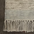 thumbnail image 3 of Superior 8 ft. x 10 ft. Light Blue Handwoven Wool and Cotton Indoor Area Rug, 3 of 8