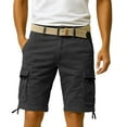 thumbnail image 3 of Men's Casual Shorts for Daily Wear Comfortable Cargo Utility Outdoor Hiking Travel Street Style, 3 of 7