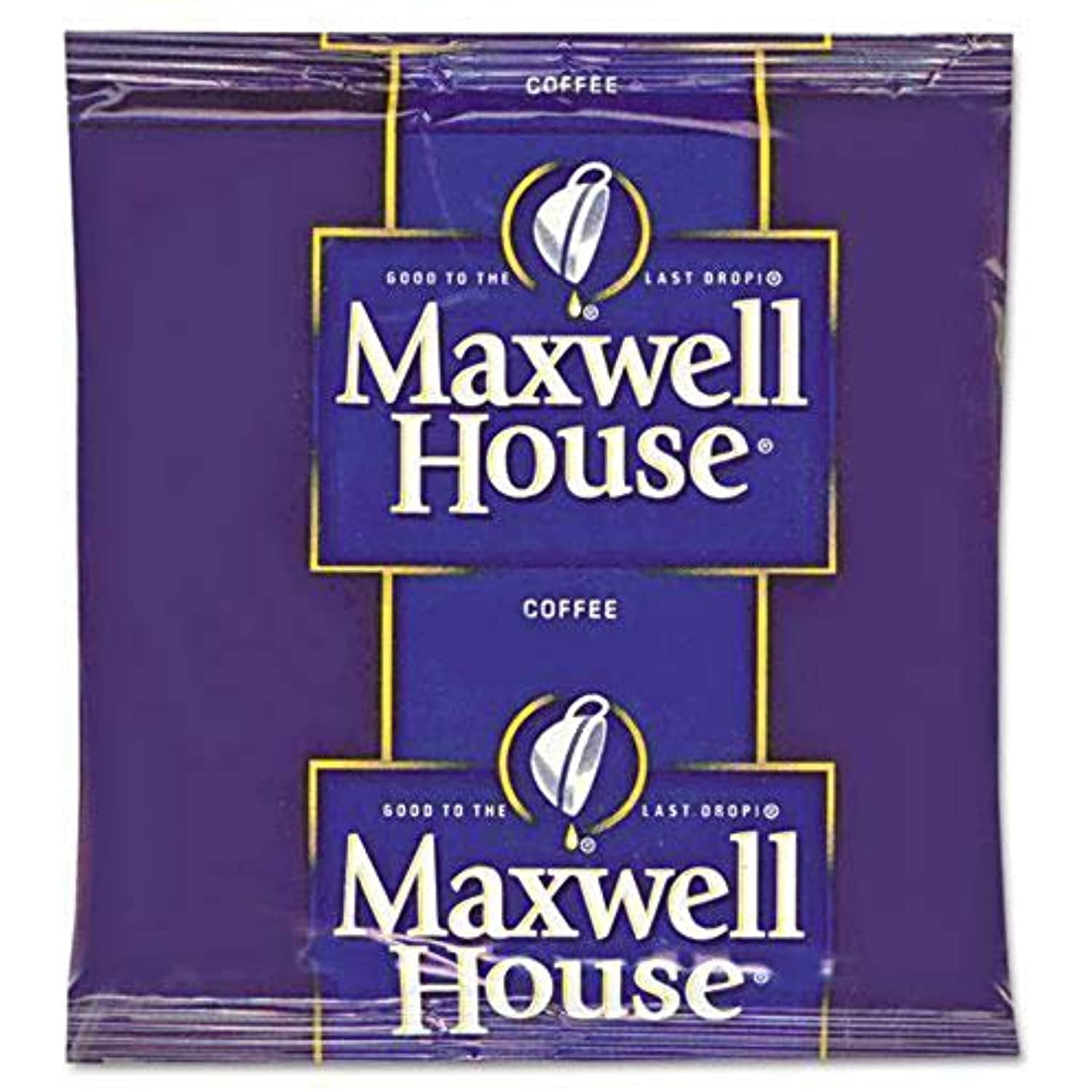 Maxwell House Coffee Filter Packs, Regular.7 Oz, 100/Carton Mwh395640