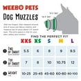 thumbnail image 7 of Weebo Pets L Breathable Nylon Cloth Safety Muzzle for Dogs, Cats (Large), 7 of 7