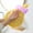 🔥 Yellow#656, variant on Turkish Hand Towels for Bathroom | Soft Fleece Lollipop Shape | Quick Dry, Highly Absorbent, Kawaii Bow, 11.8"x7.9" | Kitchen, Home, Dorm | 1 Pack