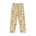 thumbnail image 6 of Balery Honey Honeycomb print Men's Pajama Pants,Ultra Lightweight Pjs,Lounge Pant-XX-Large, 6 of 9