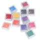 thumbnail image 1 of Craft Ink Pad Safe Use DIY 12Pcs Ink Pad Easy Clean For Paper ANGGREK Arte y Manualidades, 1 of 8