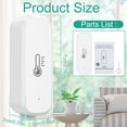 thumbnail image 2 of Pluokvzr Indoor Thermometer Hygrometer Smart Wireless WiFi Bluetooth Home Greenhouse Temperature Humidity, 2 of 11
