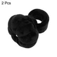 thumbnail image 3 of Unique Bargains 2 Pcs Coussinets de Poignet avec Sangle Réglable, Noir, 3 of 6