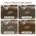 thumbnail image 7 of ODIKA 3'x5' Washable Accent Rug Dining Table Under Swirling Motif Woodland Alfombras Para Comedor for Bedside, Nursery Room, Pet Friendly & Non-Shedding, 7 of 7
