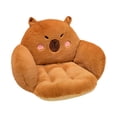 thumbnail image 2 of Cojín del cojín de la silla de felpa asiento del piso del cojín con la almohadilla del asiento de animal lindo liviano para el dormitorio decoración Estilo B, 2 of 8