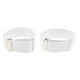 thumbnail image 1 of Puños de manga ajustable Hugo unisex para fiesta boda Blanco, 1 of 10
