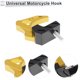 thumbnail image 5 of Gancho Colgante para Motocicleta Cuadrado Soporte para Casco de Motocicleta Equipaje para Scooters Bicicletas Tono Dorado 50mm de Longitud, 5 of 7