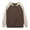 Khaki, variant on Mens Fleece Jacket Sevevn Men's Zip Up Color Block Hoodie Casual Long Sleeve Pullover Sweatshirt