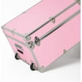 thumbnail image 5 of Rhino Trunk & Case Large Essential College Trunk with Wheels, Tray & Lid Organizer, Dorm Storage Chest, Ideal Student Footlocker, Strong Trunks, 1000+ Pound Sitting Capacity 32"x18"x14" (Pink), 5 of 5