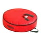 thumbnail image 4 of Contenedor de almacenamiento para coronas navideñas, Navidad con asas de transporte, redondo, L, 4 of 9