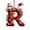 R, variant on Moocorvic 26 Initial Letter Ornaments Christmas Tree Decoration Personalized Hanging Alphabet Pendant, R