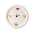 thumbnail image 4 of Decoración de reloj de pared de la pared Regalos Ligeros sin adorno de de arte para el aula Estudio s 's Room Kitchen Den Ronda blanca, 4 of 8