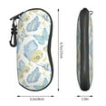 thumbnail image 4 of ZICANCN Sunglasses Soft Case, Fantasy Butterflies Neoprene Zipper Eyeglass Case for Men Women, 4 of 9