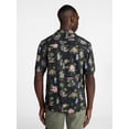 thumbnail image 3 of George Men's Relaxed Fit Printed Camp Shirt with Short Sleeves, Sizes S-3XLT, 3 of 5