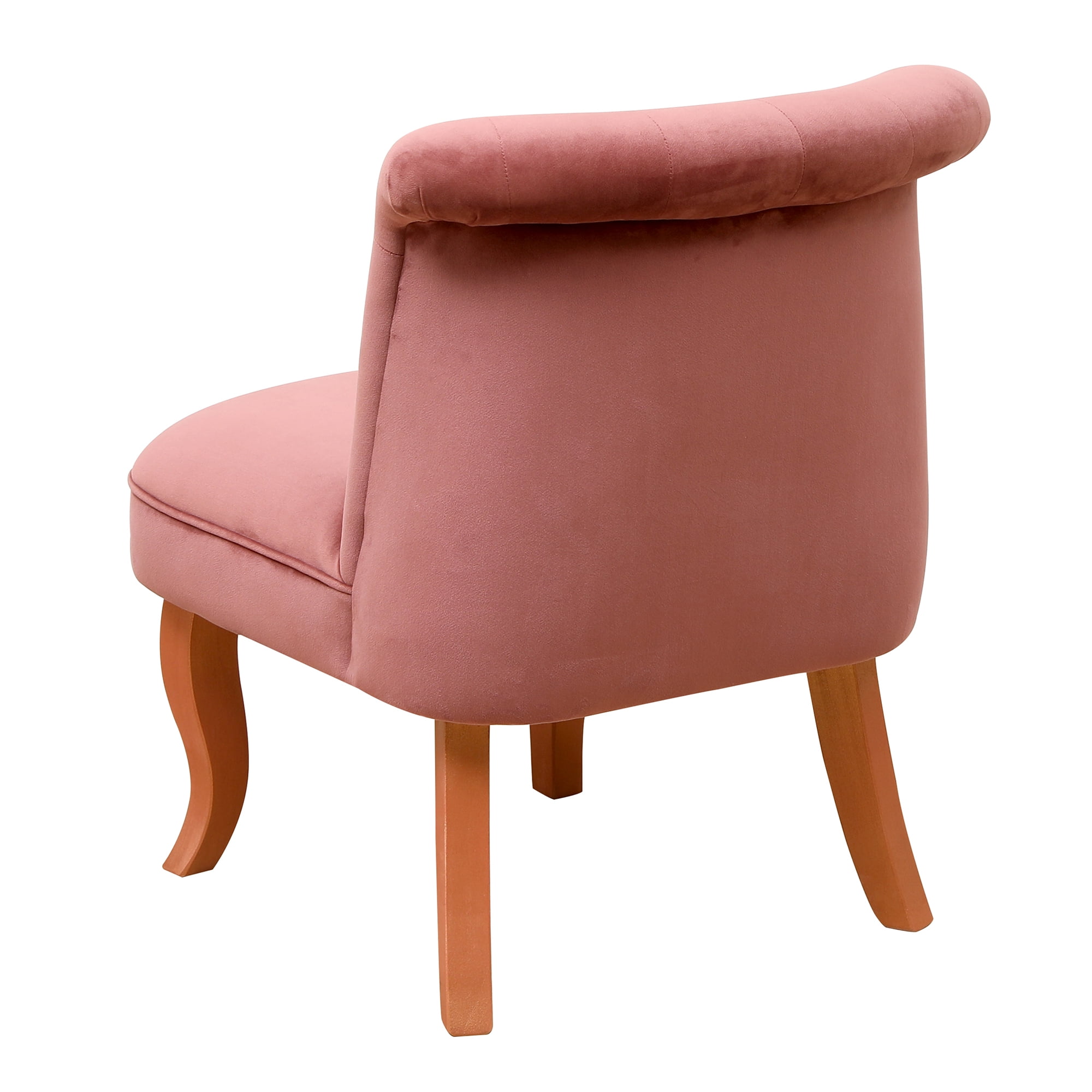 Kadyn 29" Wood Armchair, Single Sofa Chairs for Living Room, Upholstered Accent chairs, Pink Kadyn 29" Wood Armchair, Single Sofa Chairs for Living Room, Upholstered Accent chairs, Pink